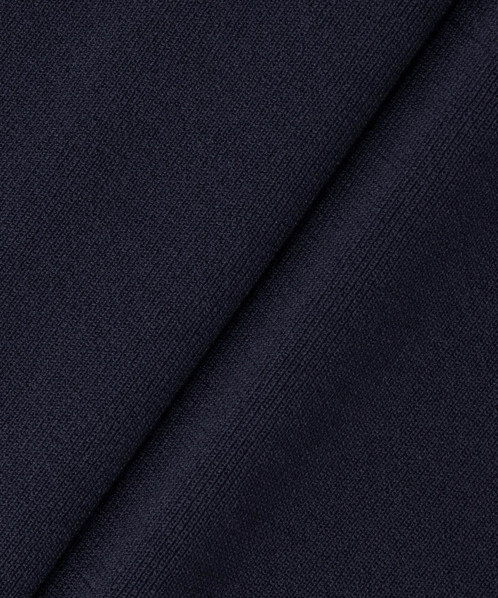 allureville 総針コンパクトクルーネックプルオーバー ネイビー (65)