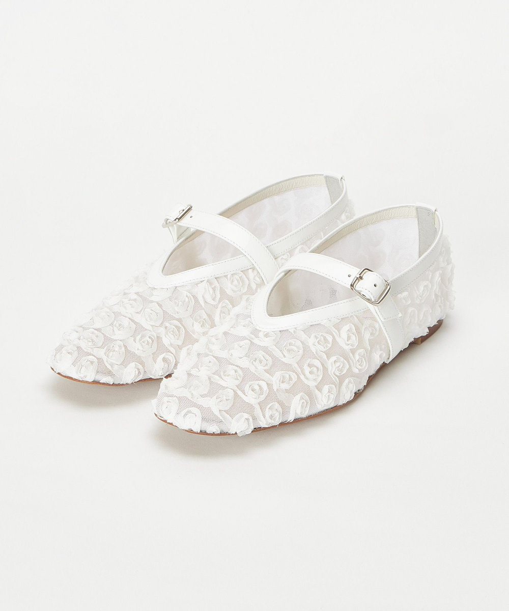 HEWN (ヒューン)】 SQ TULLE BALLET FLAT|allureville OFFICIAL SITE