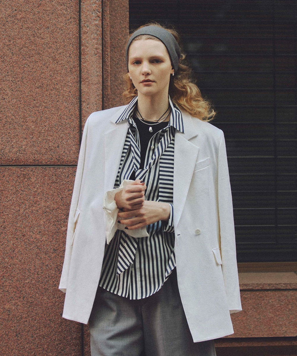 リオペルアシメフラップポケットジャケット|allureville OFFICIAL SITE