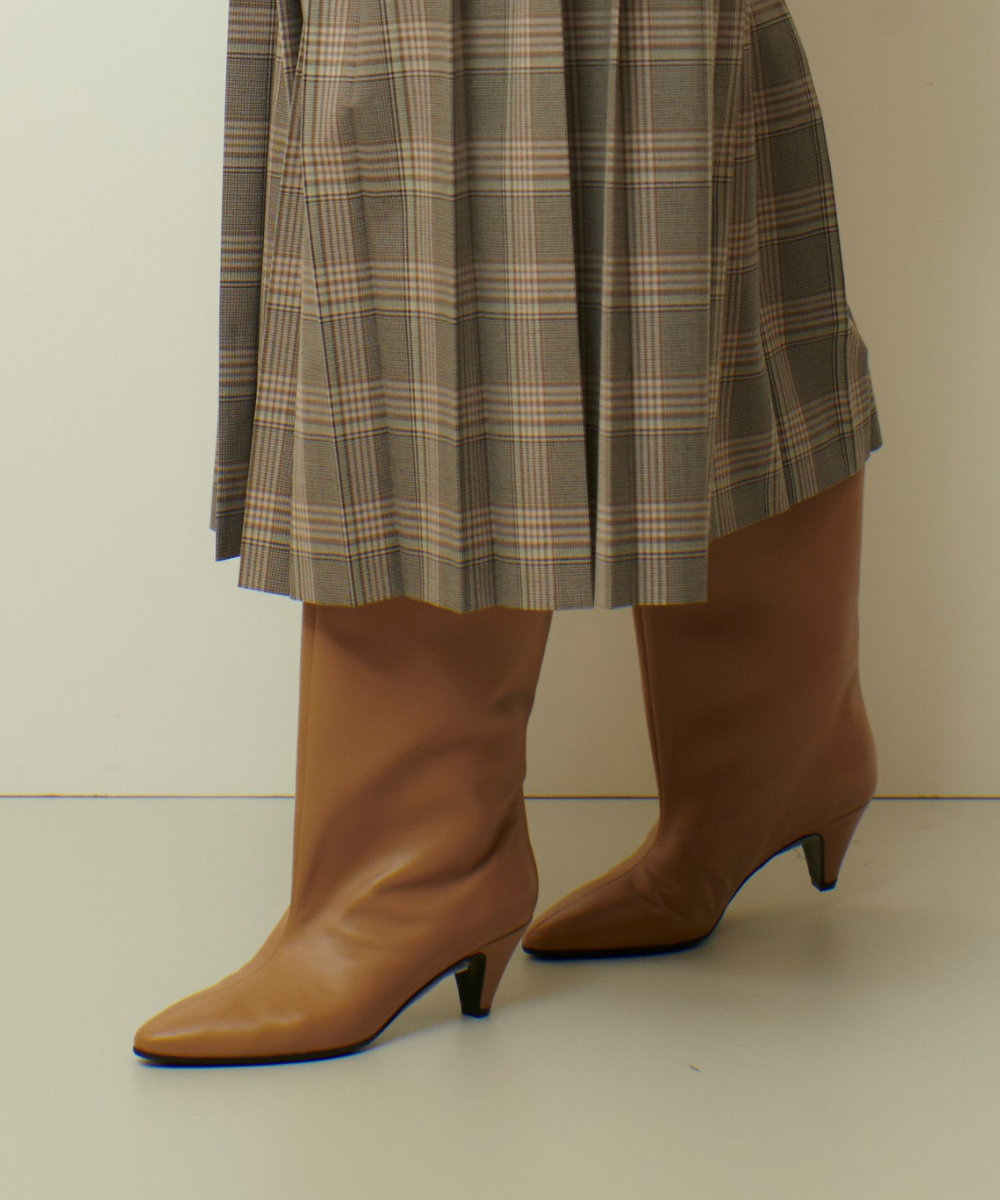 buying 【FABIO RUSCONI(ファビオルスコーニ)】POINTED SHORT BOOTS ベージュ (11)