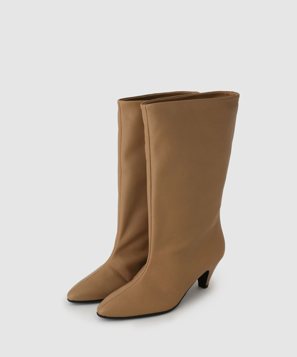 buying 【FABIO RUSCONI(ファビオルスコーニ)】POINTED SHORT BOOTS ベージュ (11)