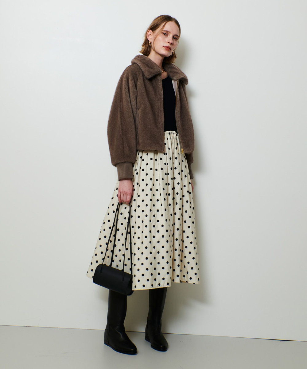 buying 【FANE(フェイン)】MIE ショルダーバッグ ブラック (95)