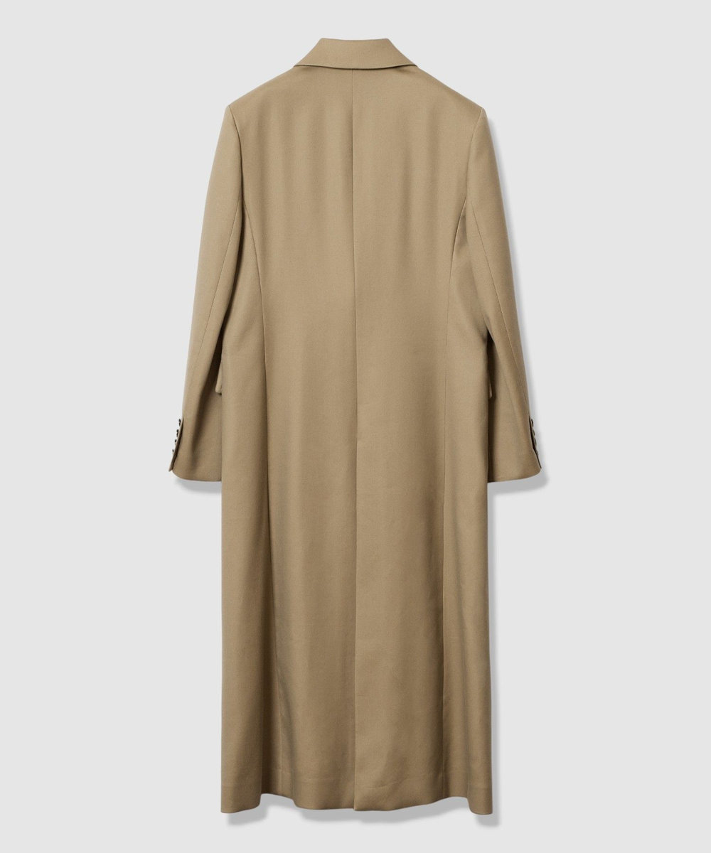 LOULOU WILLOUGHBY 【LOULOU WILLOUGHBY】ビスコースツイルチェスターコート ベージュ (11)