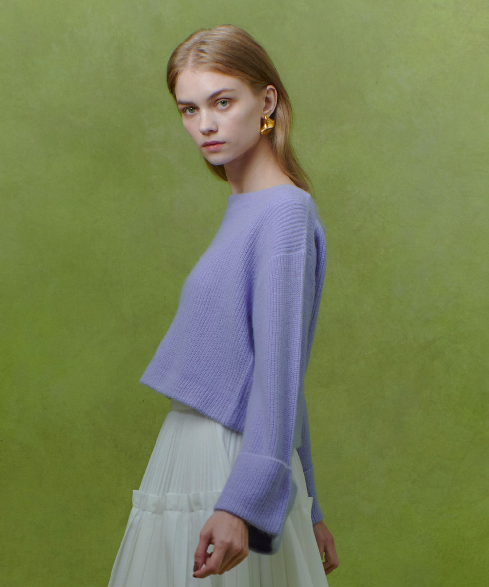 LOULOU WILLOUGHBY MOU CODEプルオーバー ラベンダー (53)