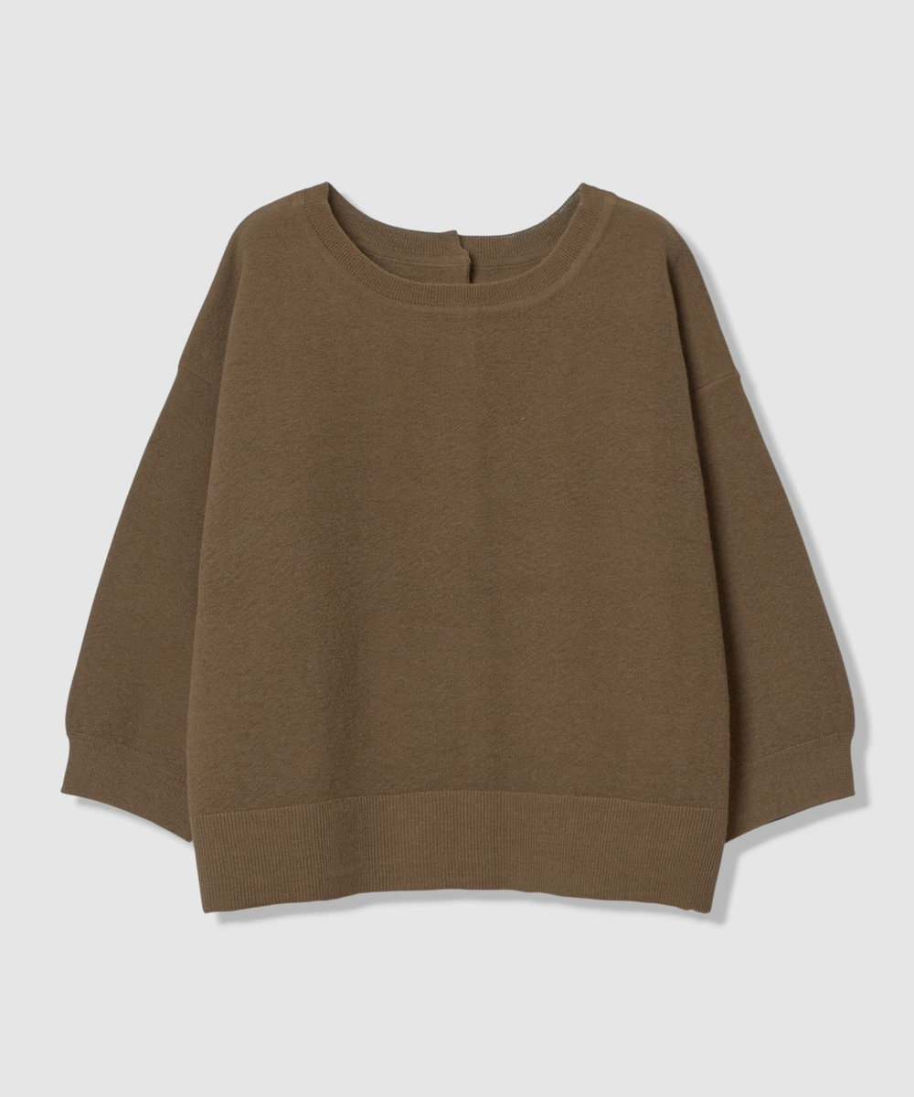 allureville リネンシャーベット2WAY プルオーバー ブラウン (81)