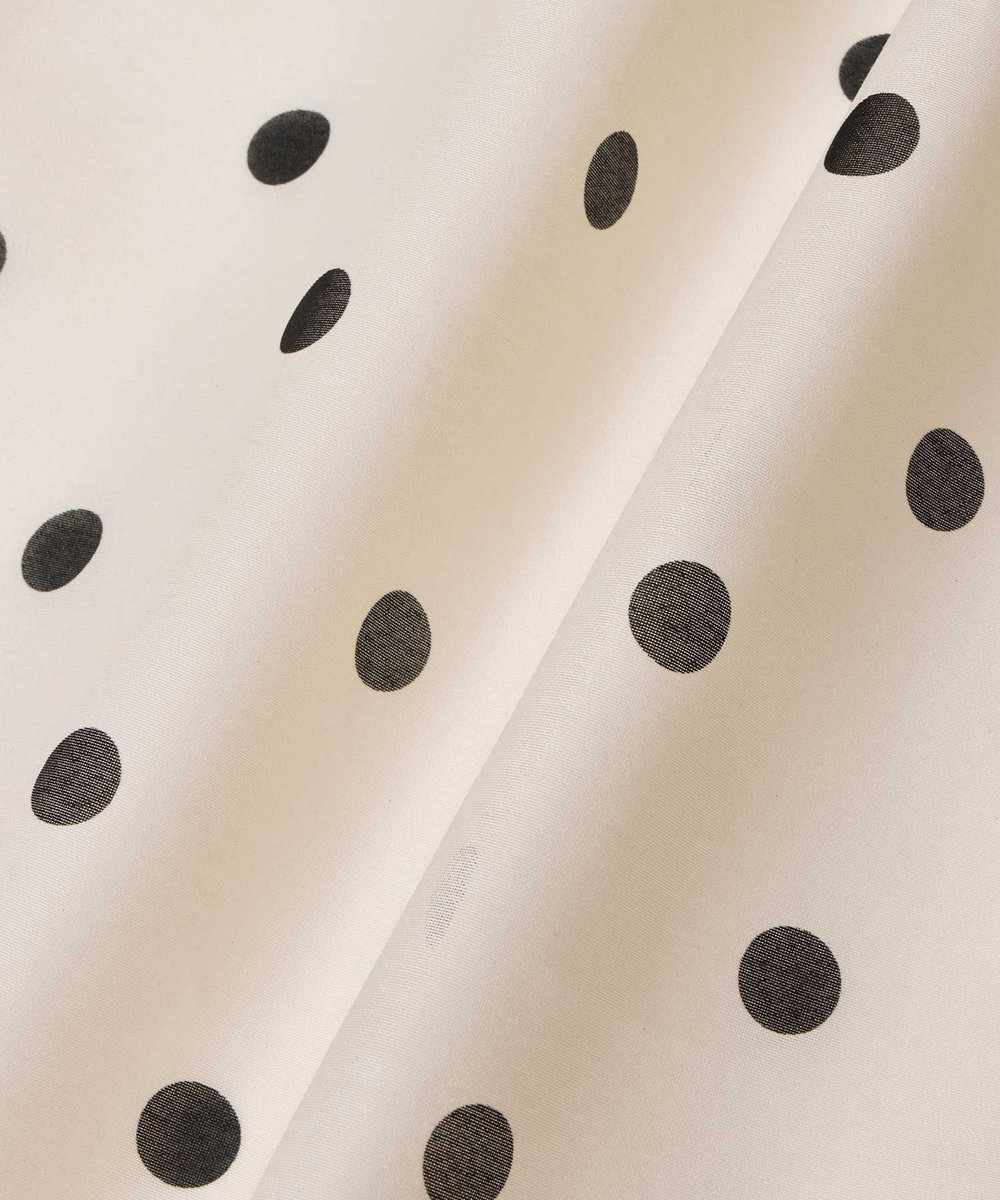 LOULOU WILLOUGHBY 【LOULOU WILLOUGHBY】オーガンドットウエストリボンワンピース ホワイト系 (08)