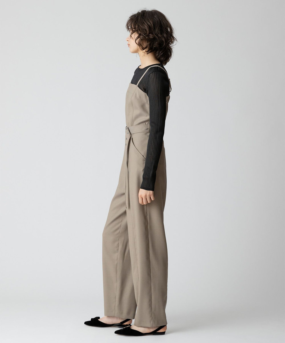 allureville ウールデニムオールインワン グレー (92)