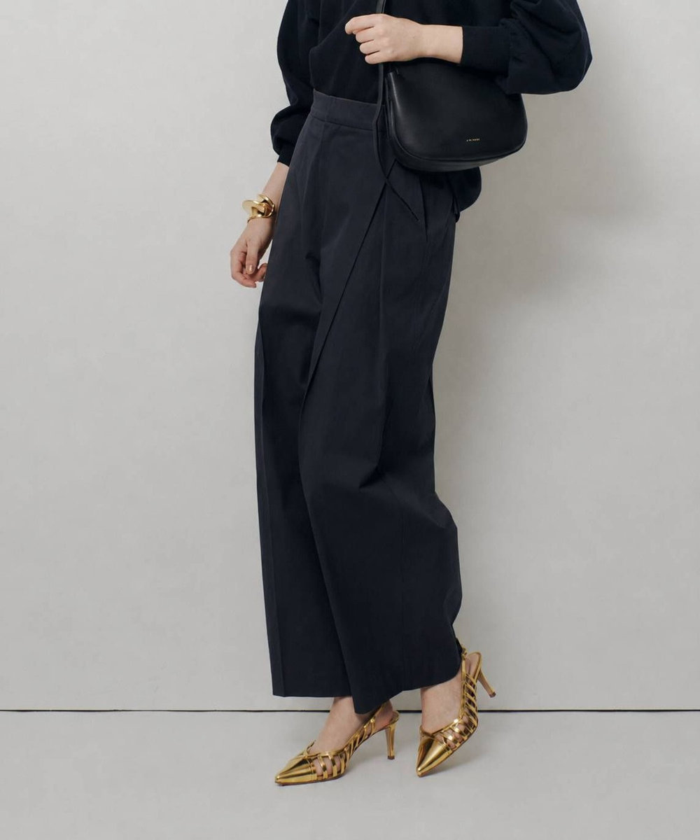チノボックスタックパンツ|allureville OFFICIAL SITE / ONLINE SHOP
