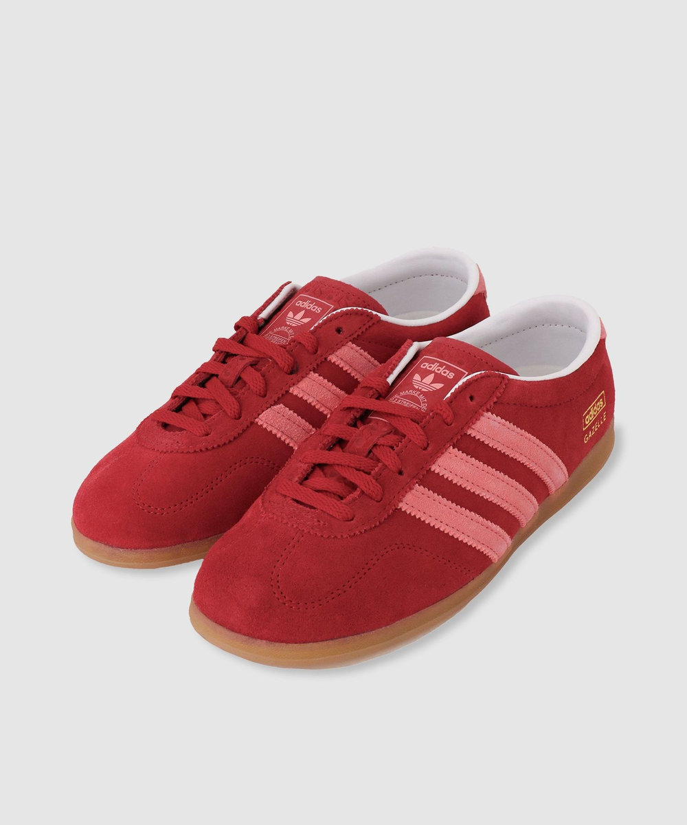 buying 【adidas (アディダス)】GAZELLE LO PRO W レッド系 (46)