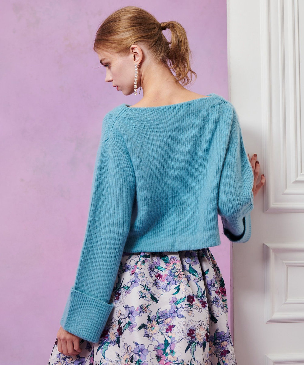 LOULOU WILLOUGHBY MOU CODEプルオーバー ブルー (61)