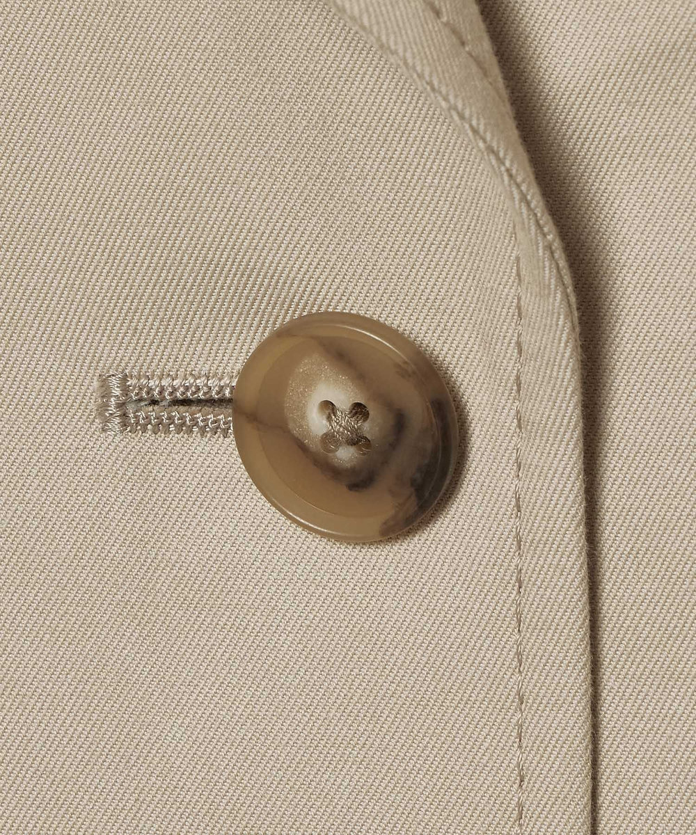 allureville オーバーサイズショートトレンチコート ベージュ (11)