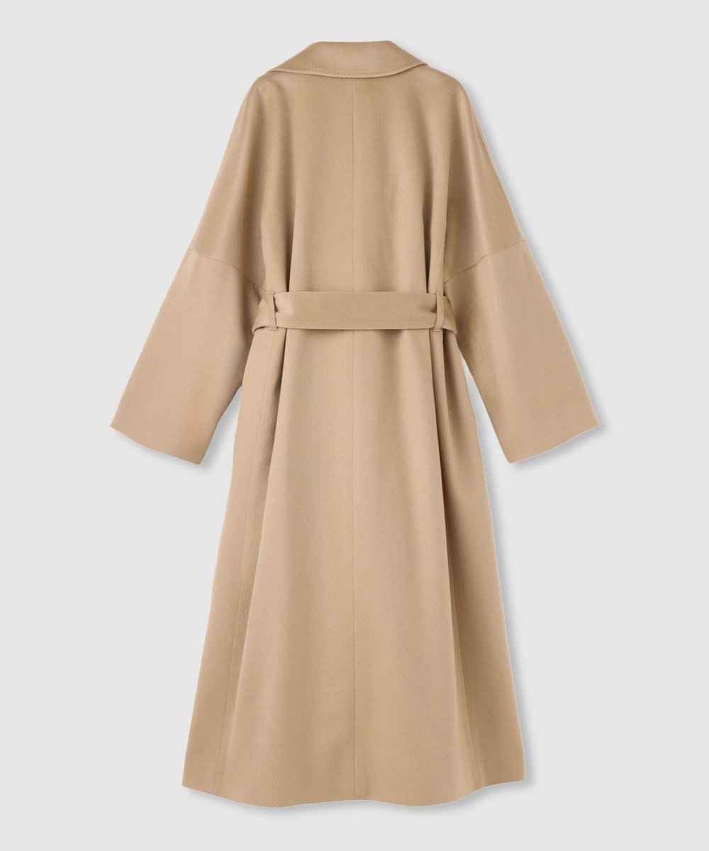 allureville カシミヤビーバーコート ベージュ (11)