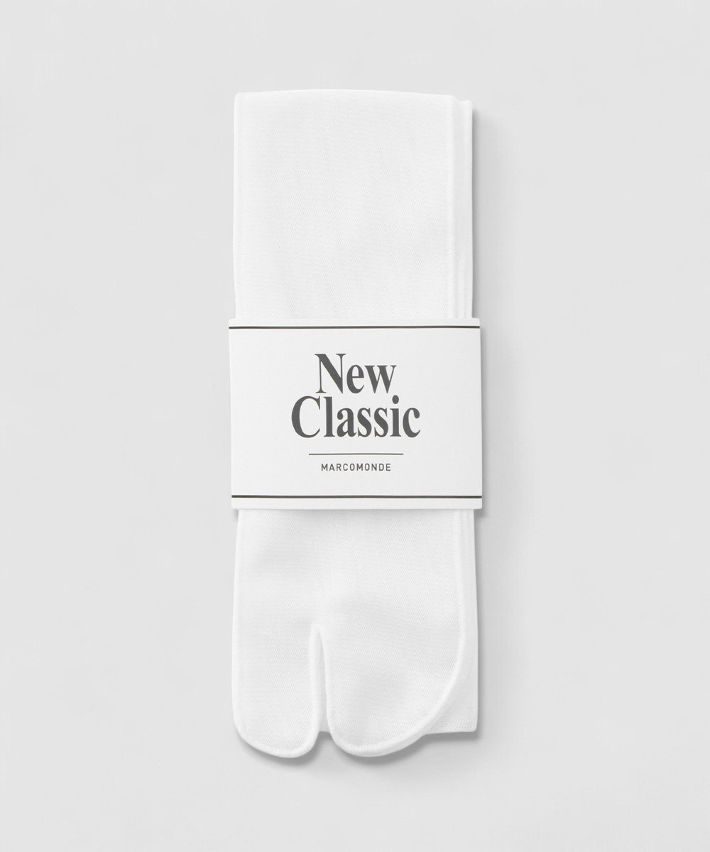 buying 【MARCOMONDE(マルコモンド)】TULLE TABI SOCKS ホワイト (01)