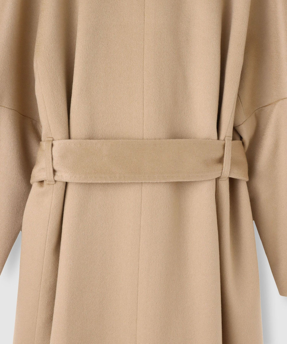 allureville カシミヤビーバーコート ベージュ (11)