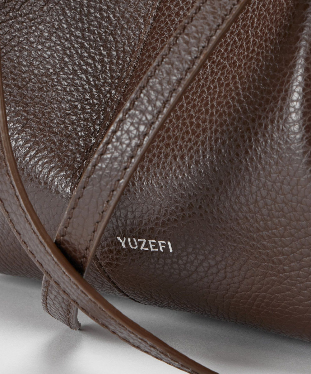 buying 【YUZEFI(ユゼフィー)】 MOCHI ショルダーバッグ ダークブラウン (82)