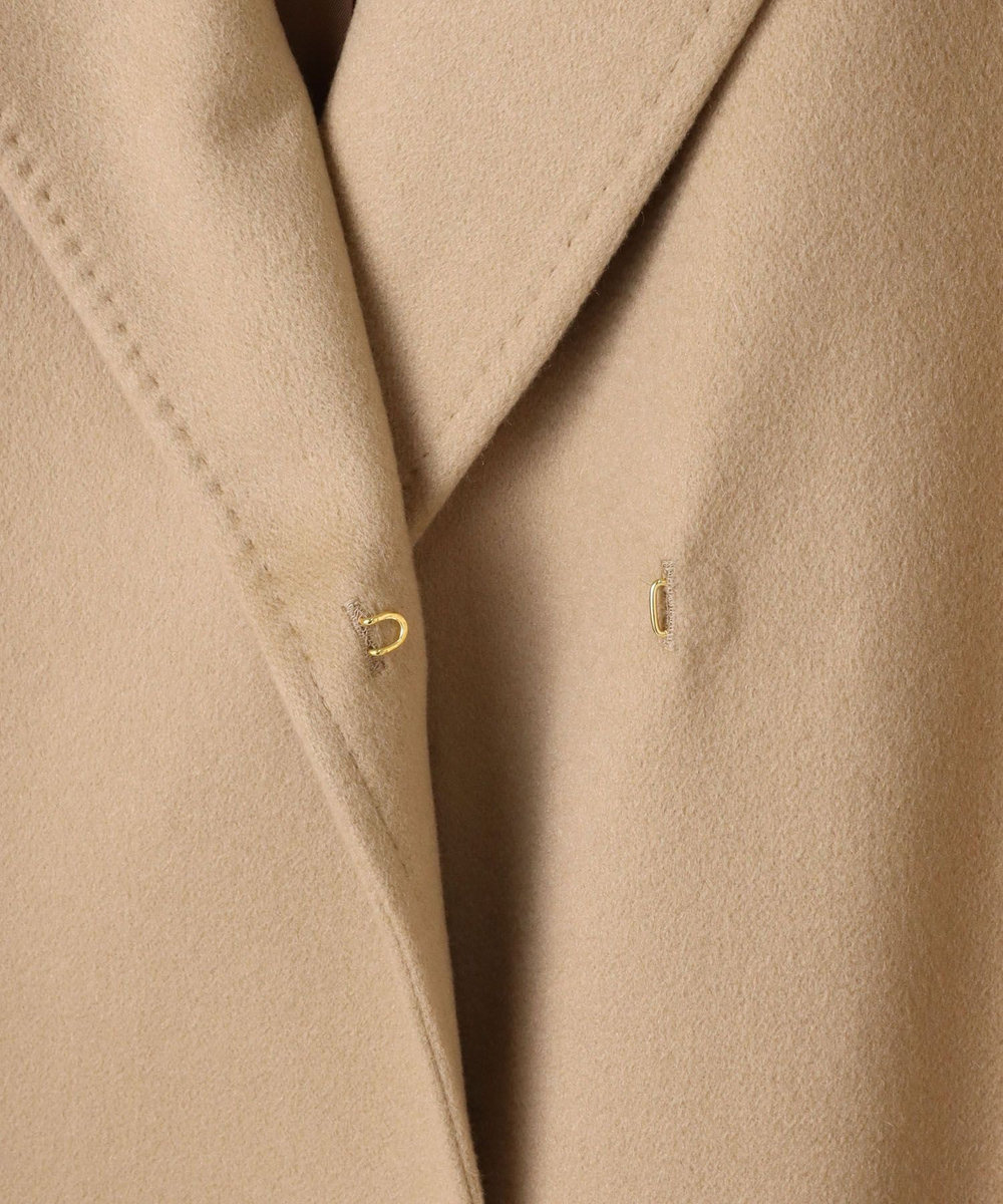 allureville カシミヤビーバーコート ベージュ (11)