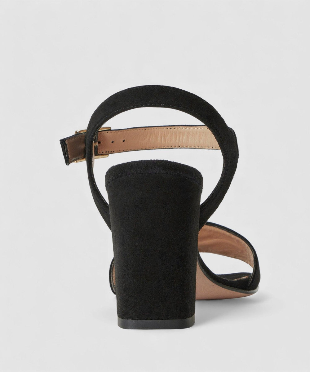 buying 【LUCA GROSSI(ルカ グロッシ)】WIDE STAP SANDAL ブラック (95)