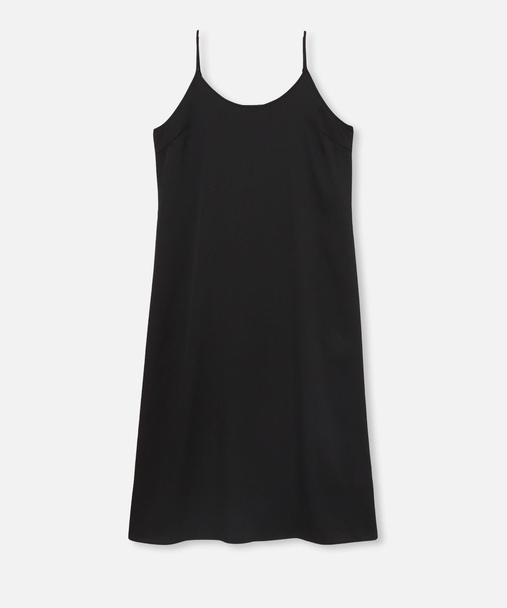 allureville チュールフリルティアードワンピース ブラック (95)