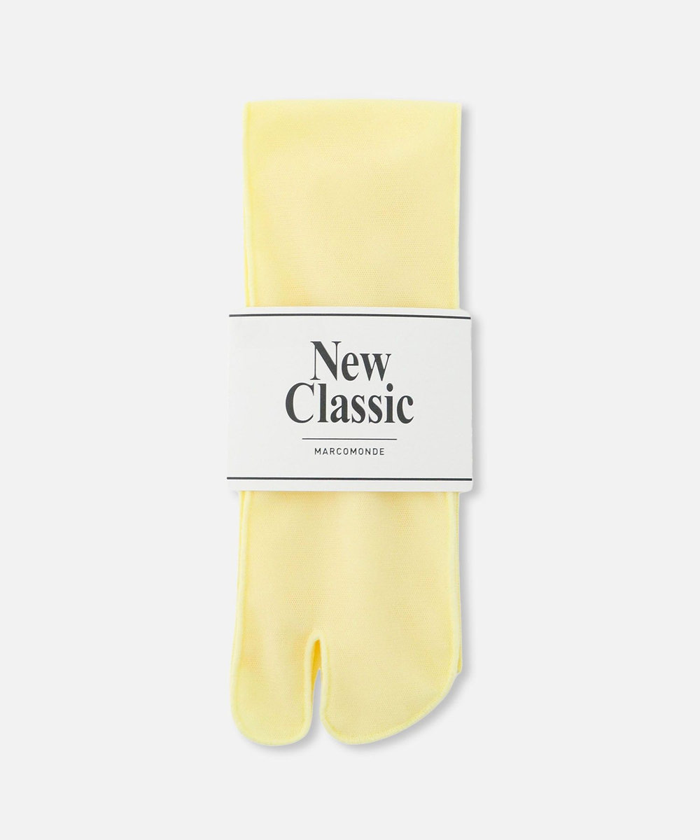 buying 【MARCOMONDE(マルコモンド)】TULLE TABI SOCKS イエロー (21)