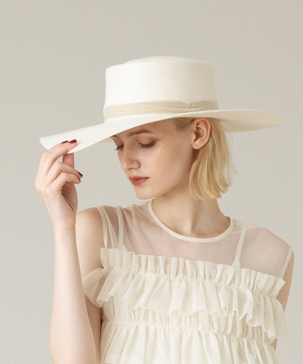 LOULOU WILLOUGHBY】ベロアリボンハット|allureville OFFICIAL SITE