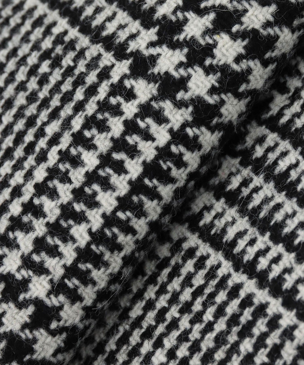 allureville スプリットラグランロングコート ブラック (95)