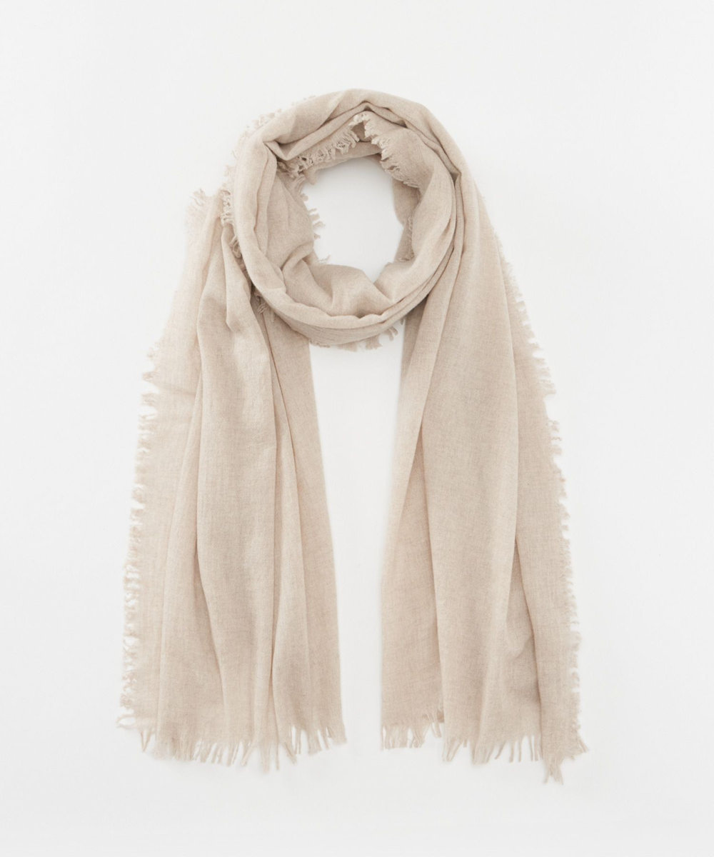 A SAUCE MELER(アソースメレ)】ファインラムエアリーソリッドストール