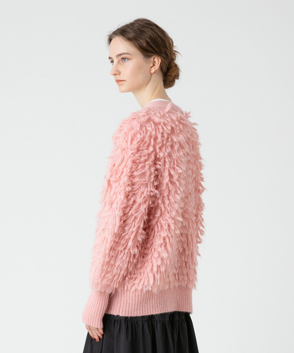 LOULOU WILLOUGHBY 【LOULOU WILLOUGHBY】トイプードルカーディガン ピンク (41)