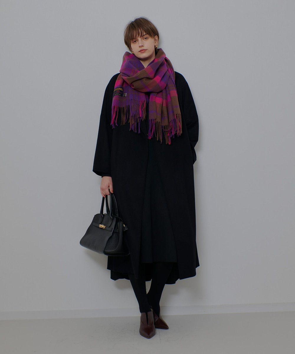 allureville カシミヤビーバーコート ブラック (95)