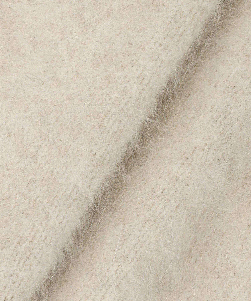 LOULOU WILLOUGHBY 【LOULOU WILLOUGHBY】カシミヤブレンドファー加工プルオーバー ライトベージュ (12)