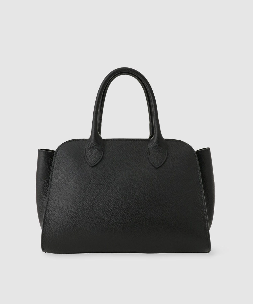 allureville ◇フロント尾錠トートバッグ ブラック (95)