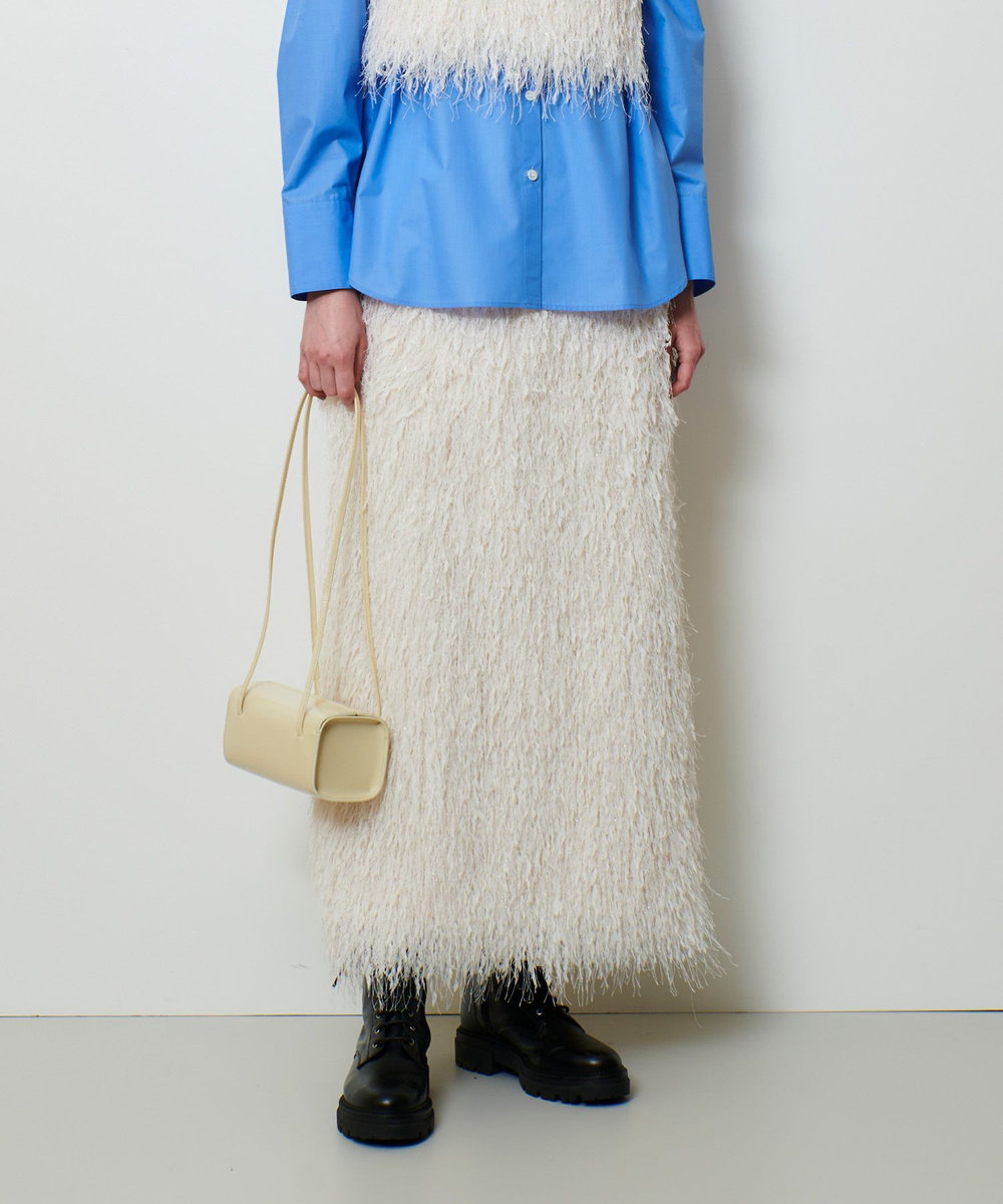 allureville フェザーナロースカート アイボリー (04)