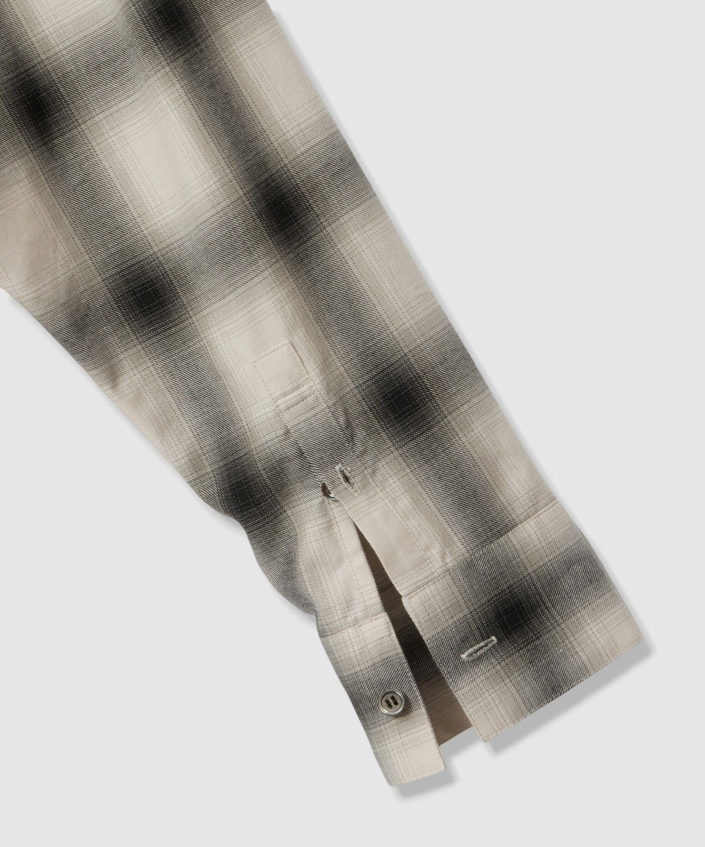 allureville オンブレーチェックシャツ ブラック系 (98)