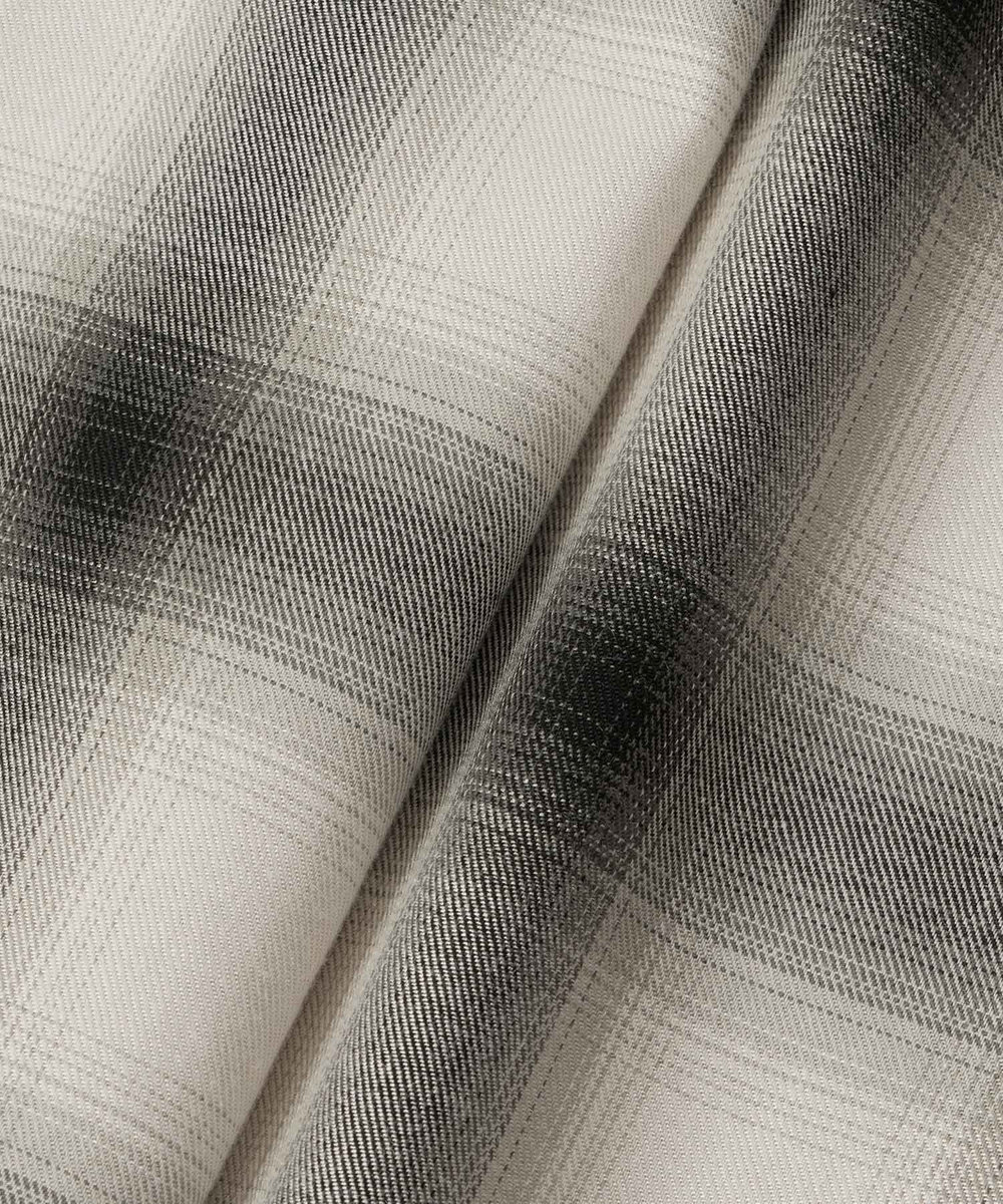allureville オンブレーチェックシャツ ブラック系 (98)