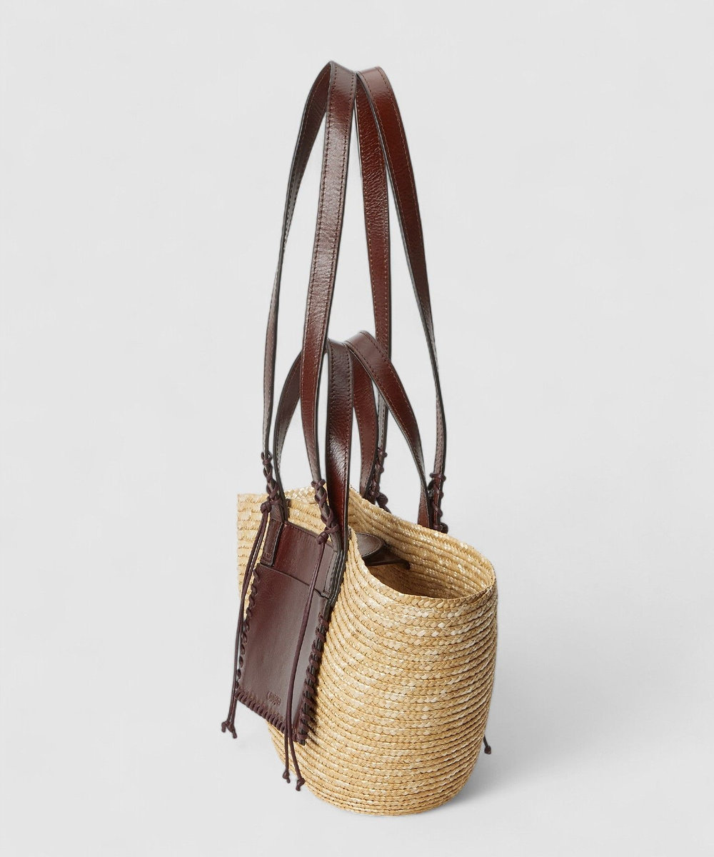 buying 【CATARZI 1910(カタルツィ ミッレノヴェチェントディエッチ)】TAHITI Ｗハンドル カゴトートバッグ ベージュ系 (19)