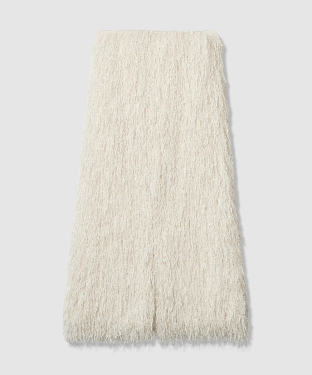 allureville フェザーナロースカート アイボリー (04)