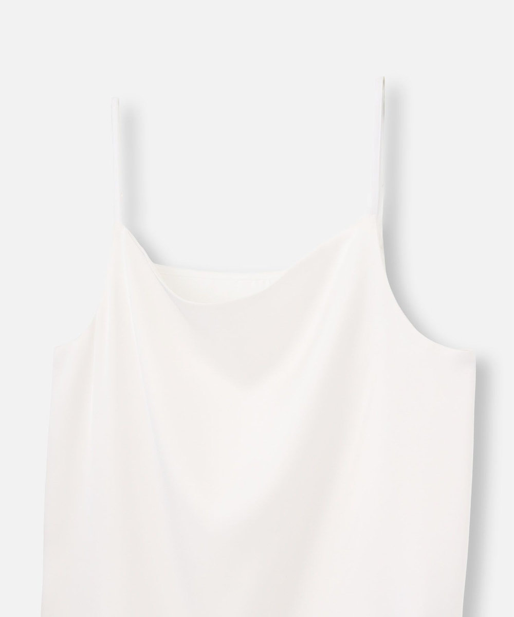 LOULOU WILLOUGHBY ◇【LOULOU WILLOUGHBY】サテンキャミソール ホワイト (01)
