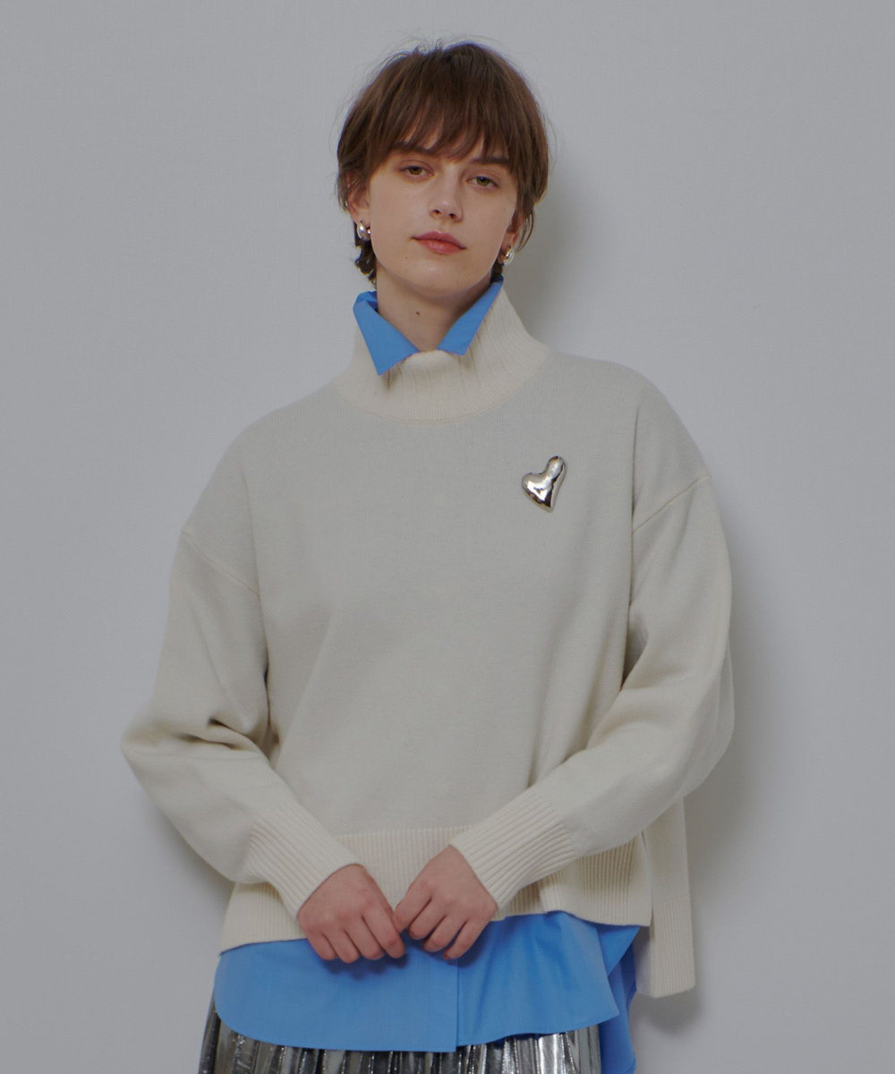 メリノウールオーバーサイズタートル|allureville OFFICIAL SITE