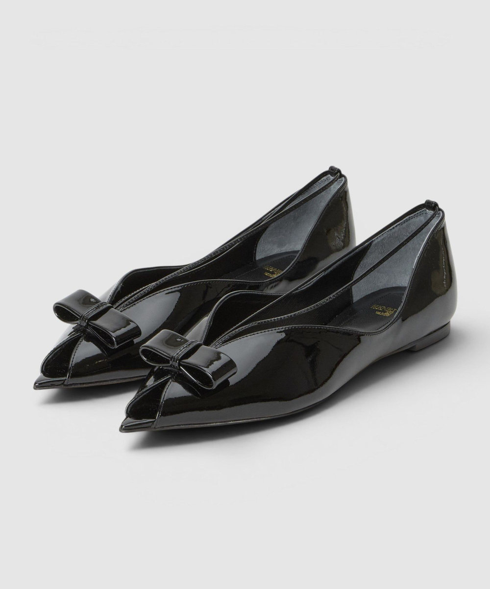 buying 【HENRI EN VARGO(ヘンリエンヴァーゴ)】NADIA PATENT ブラック (95)