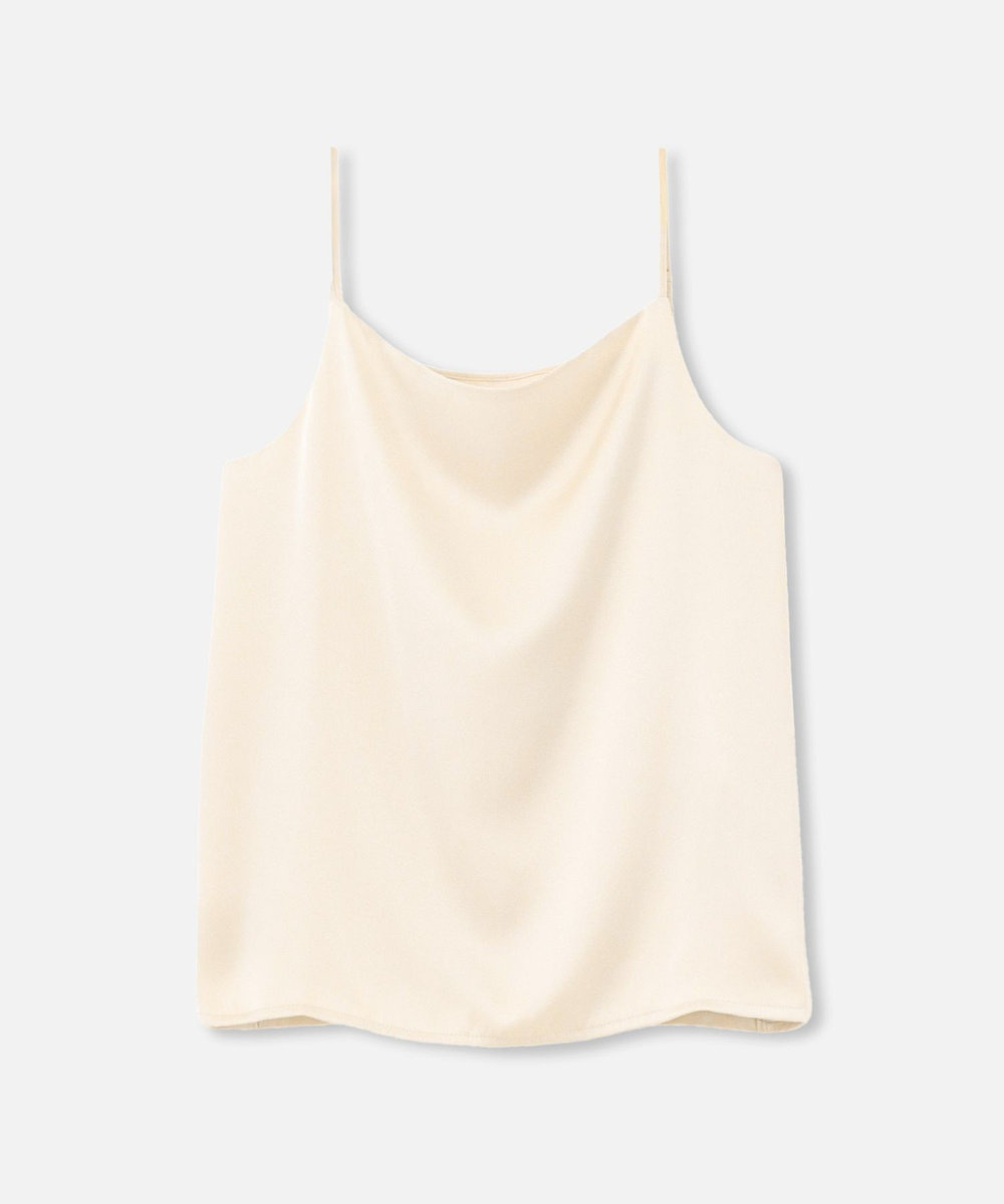 LOULOU WILLOUGHBY ◇【LOULOU WILLOUGHBY】サテンキャミソール ベージュ (11)