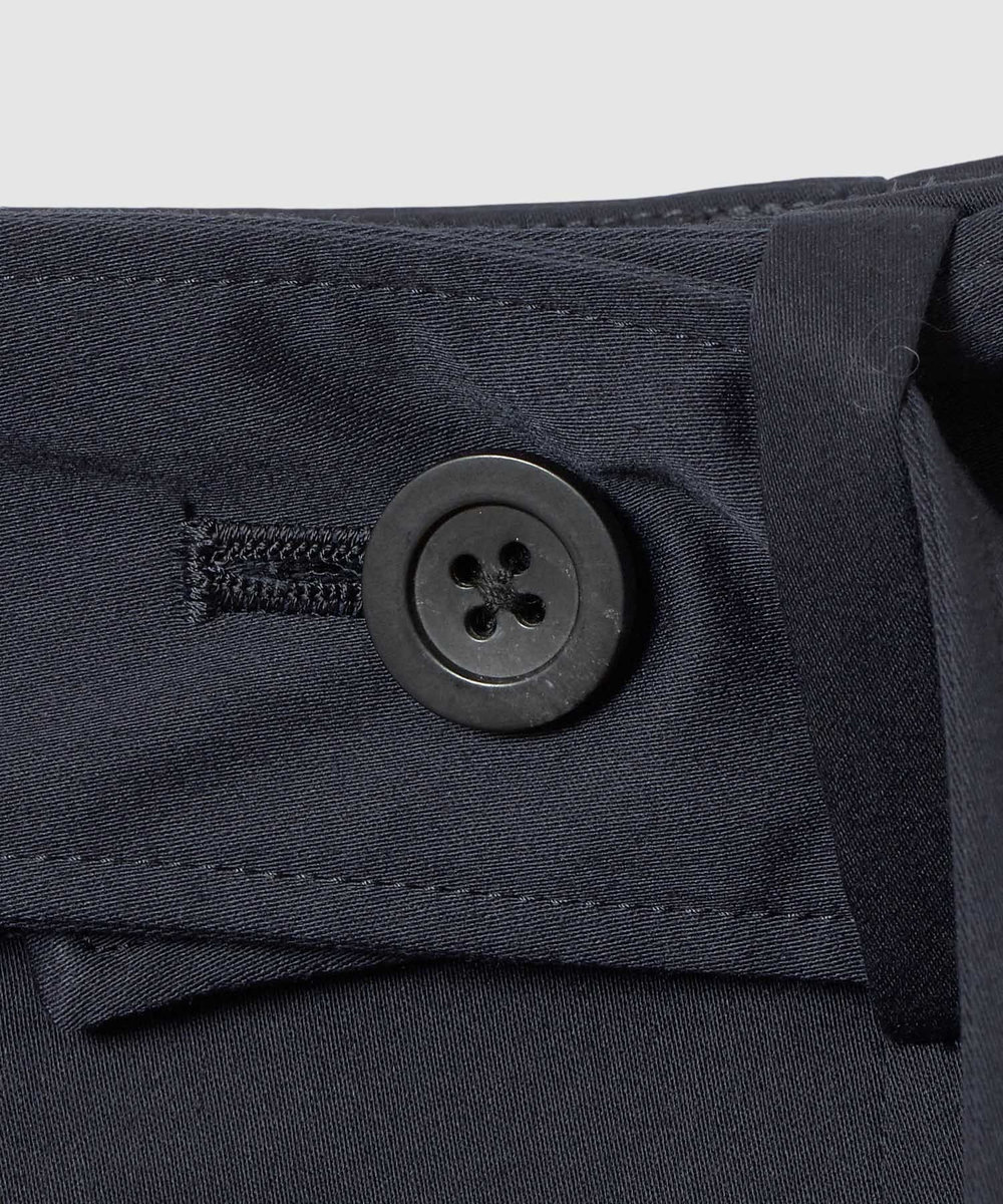 allureville サテンストレッチベルテッドパンツ ネイビー (65)