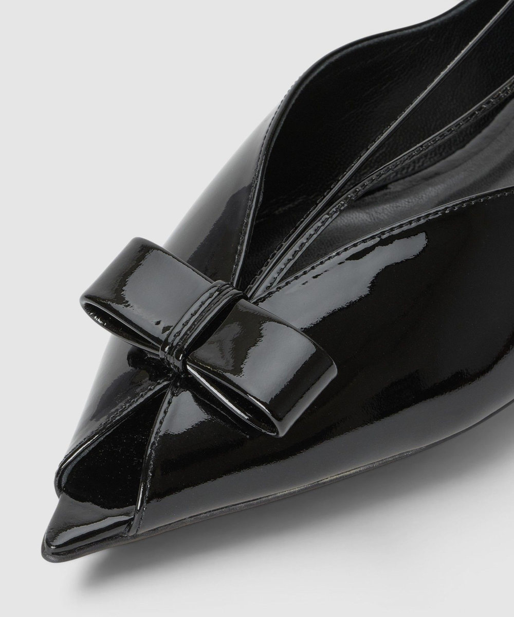 buying 【HENRI EN VARGO(ヘンリエンヴァーゴ)】NADIA PATENT ブラック (95)