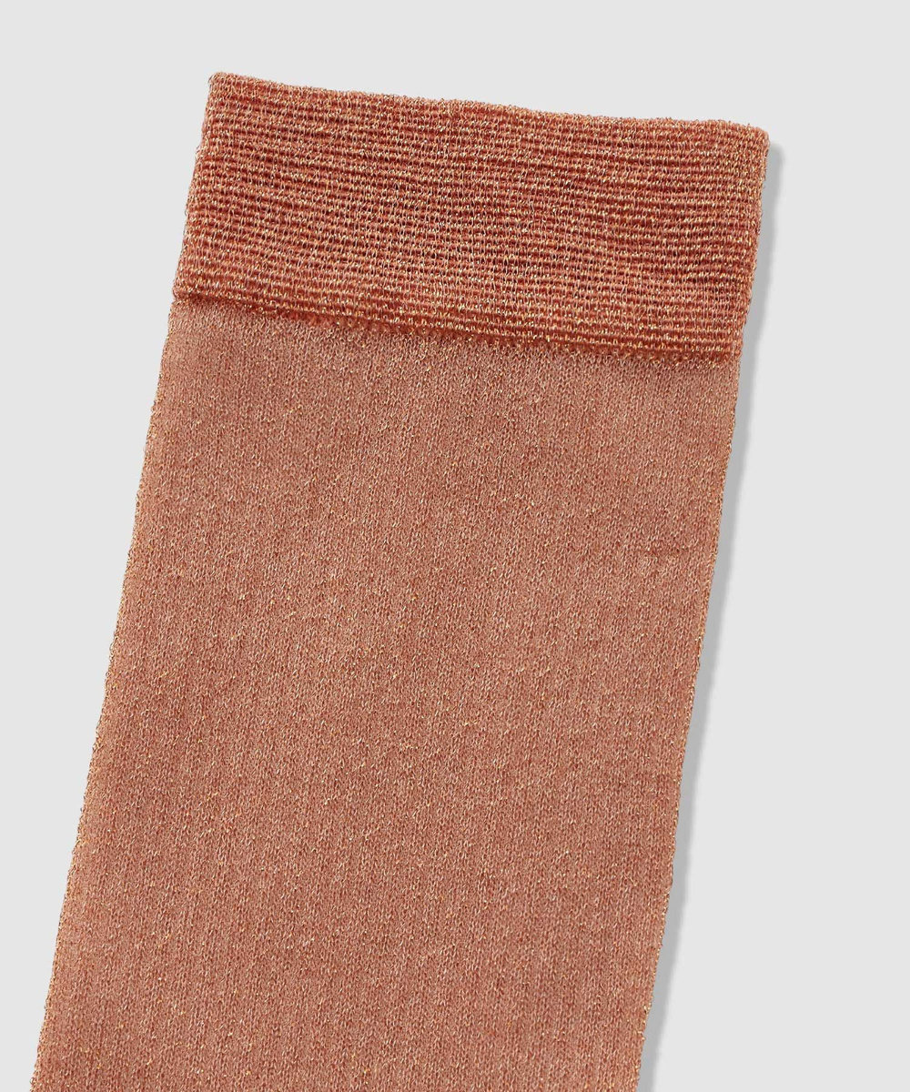 buying 【MARCOMONDE(マルコモンド)】LAME SHEET SOCKS コーラル (32)