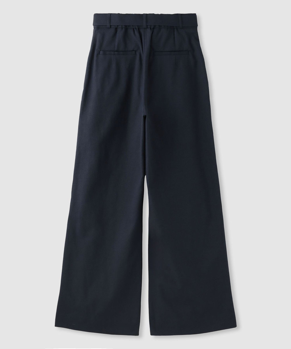 allureville シェルタリングタックワイドパンツ ネイビー (65)