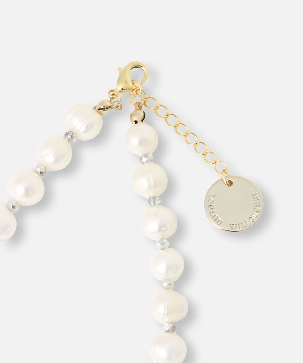 LOULOU WILLOUGHBY 【LOULOU WILLOUGHBY】タンスイパールショートネックレス オフホワイト (02)