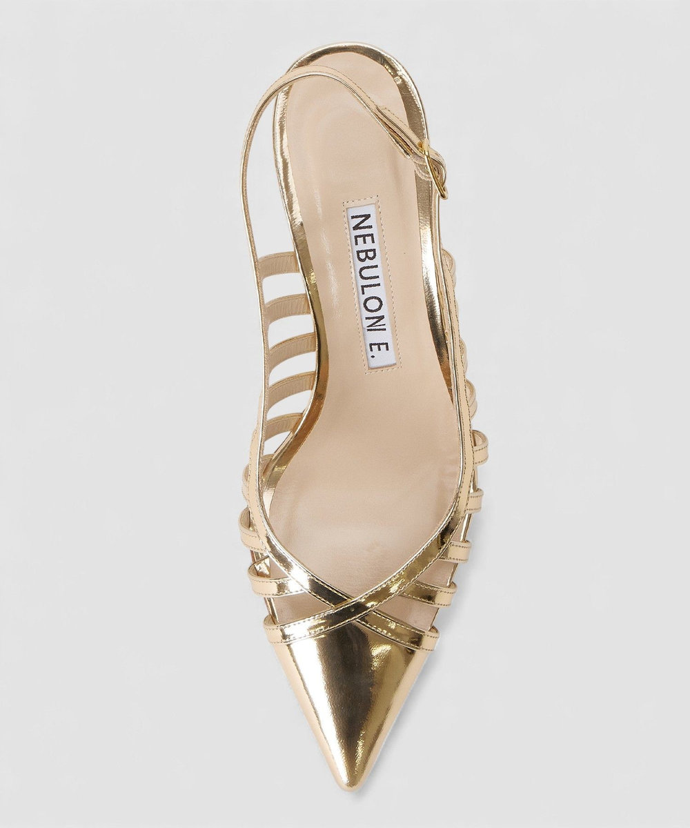 buying 【NEBULONI E.(ネブローニ)】OLGA GOLD PUMPS ゴールド (30)