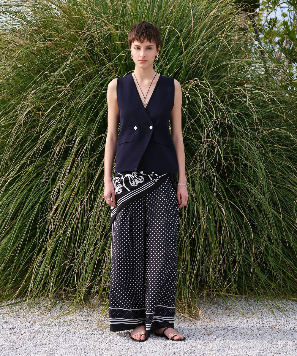 パネルドットプリントパンツ|allureville OFFICIAL SITE / ONLINE SHOP