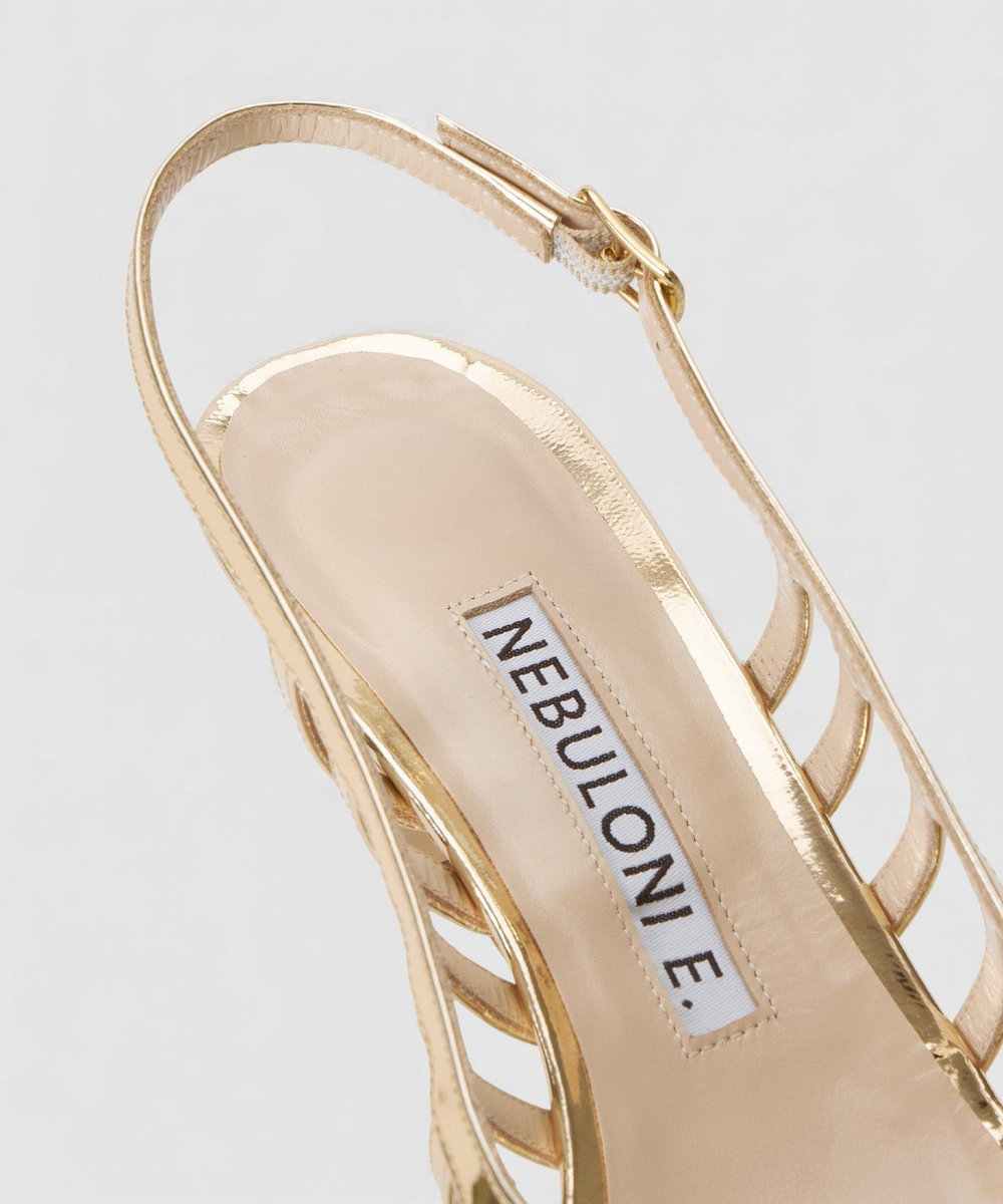 buying 【NEBULONI E.(ネブローニ)】OLGA GOLD PUMPS ゴールド (30)