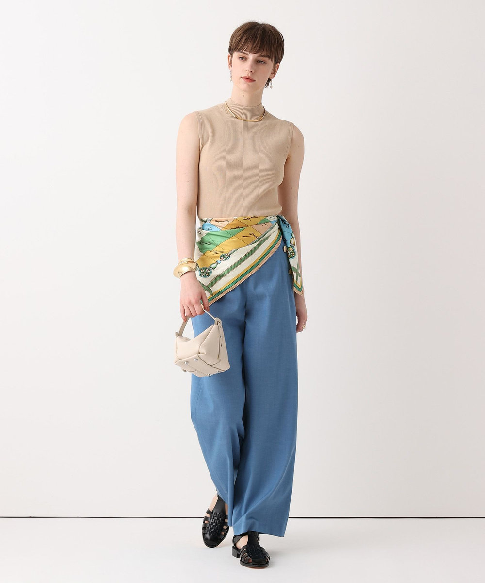 allureville バック釦ディティールプルオーバー ベージュ (11)