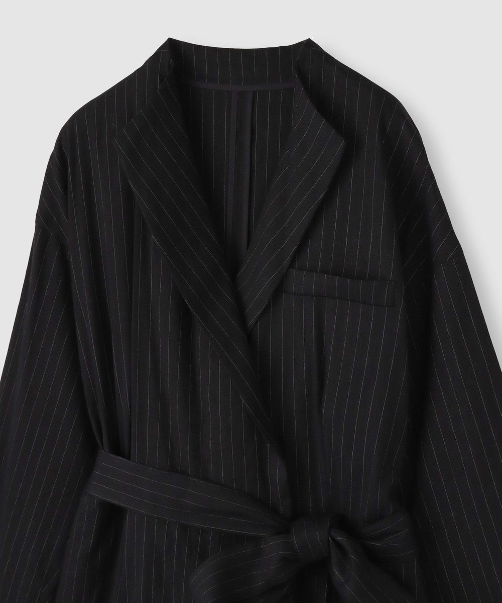 allureville リネンコンジャンプスーツ ブラック (95)