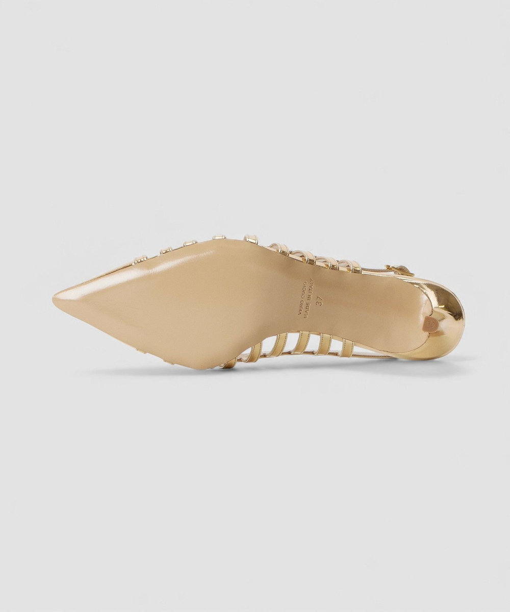 buying 【NEBULONI E.(ネブローニ)】OLGA GOLD PUMPS ゴールド (30)